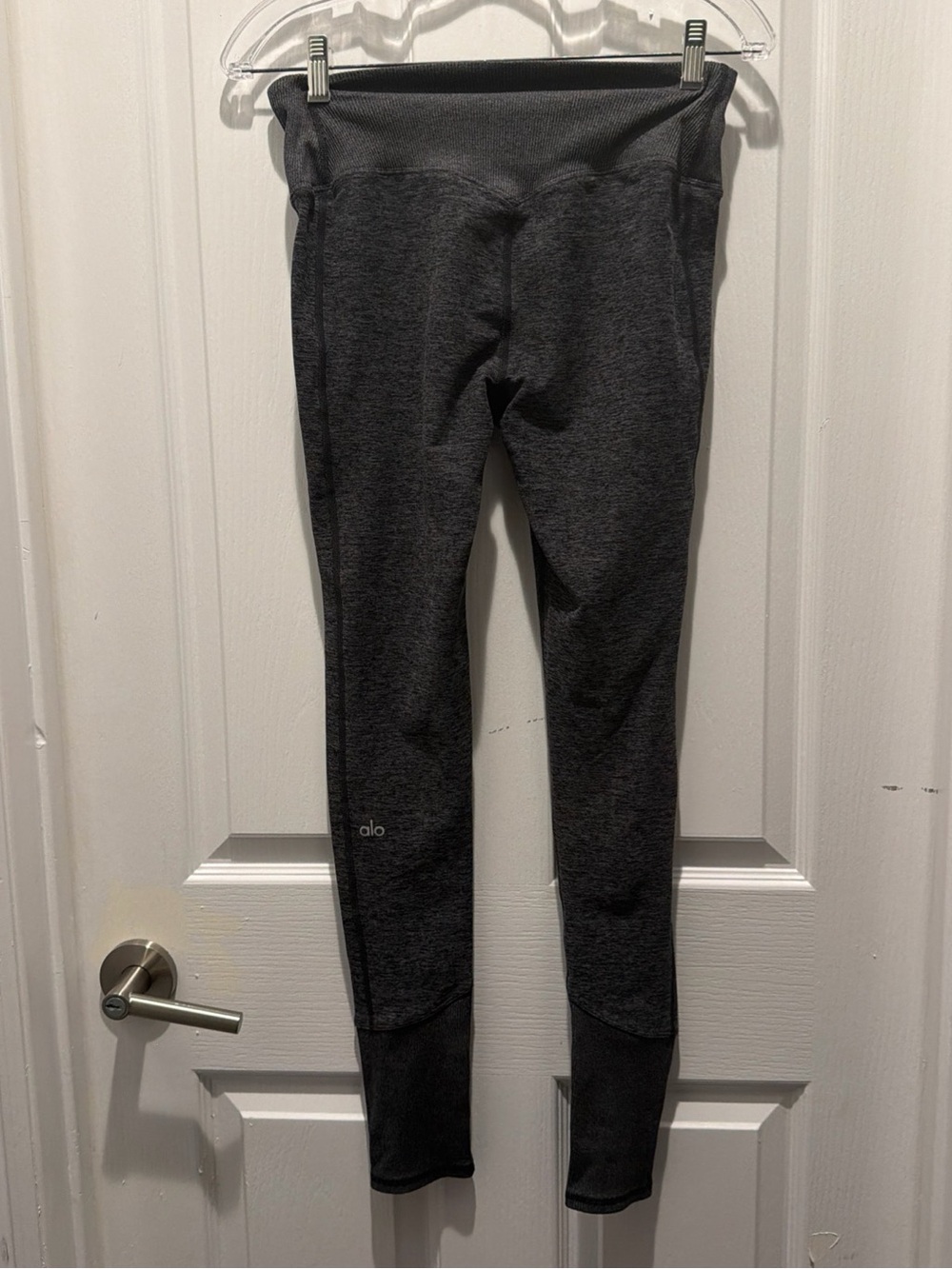 ALO Yoga Kids Charcoal Heather Leggings
